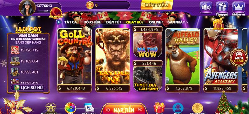 Slots game nổ hũ 68 Game Bài là siêu phẩm nhiều người yêu thích 