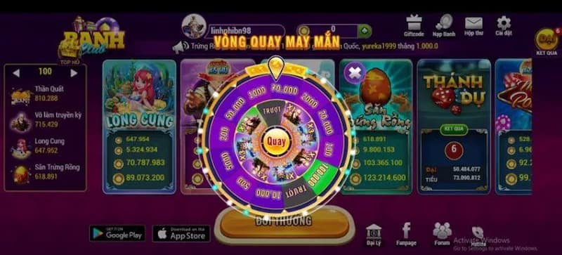 Slot game Banh club mang tới lựa chọn nhận thưởng dễ dàng 