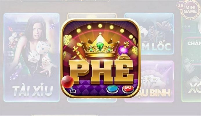 Cổng game Phê Club cung cấp các trò chơi giải trí